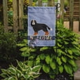 thumbnail image 2 of Carolines Treasures CK3638GF Cavalier King Charles Spaniel Tricolor Welcome Flag Garden Size  Small multicolor, 2 of 3