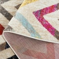 thumbnail image 5 of SAFAVIEH Adirondack Kenneth Zig Zag Area Rug, Ivory/Grey Rust, 6' x 6' Square, 5 of 7