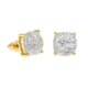 thumbnail image 1 of Pendientes de resina con efecto de estrella de colores y lentejuelas cuadradas de imitación de gemas, pendientes de moda sencillos, 1 of 6