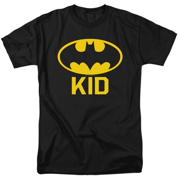 Batman Bat Kid S/S Adult 18/1 T-Shirt Black