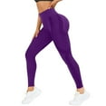 thumbnail image 4 of POROPL Womens Leggings Butt Lifting Leggings High Waisted Gym Workout Tummy Control Yoga Pants, 4 of 8