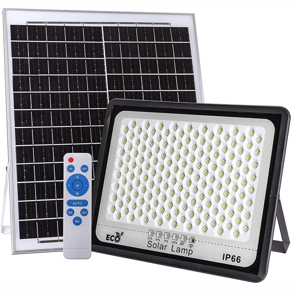 300W Led Solar Flood Lights, 24000 Lumens Street Flood Light Outdoor