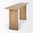 thumbnail image 5 of Mercana Grier 65" Light Brown Solid Wood w/ Cane Console Table, 5 of 6