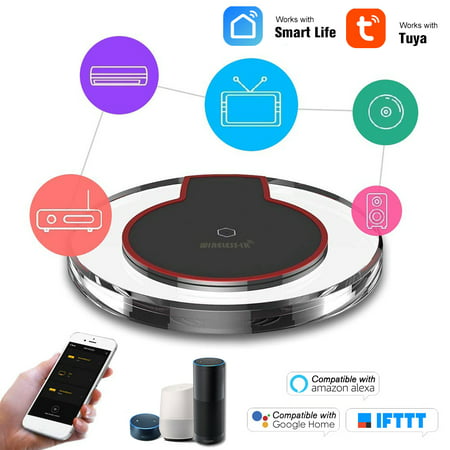 EACHEN WiFi-IR Remote IR Control Hub Wi-Fi(2.4Ghz) Enabled Infrared Universal Remote Controller For Air Conditioner TV DVD Using Tuya Smart Life APP Google Home IFTTT Voice (Best Game Controller App For Android)