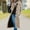 Khaki, variant on Women Oversized Long Winter Coats Single-Breasted Thick Warm Trench Coat Overcoat Classic Casual Outerwear