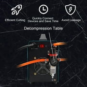 Plasma Cutter 50A Non-Touch ARC Air Plasma Cutter Dual Voltage 110V/220V IGBT Inverter Metal Cutting Machine with Torch for 1/2 Clean Cut