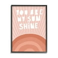 thumbnail image 4 of Stupell Industries My Sunshine Motivational Phrase Orange Blush Rainbow Sunrays,24 x 30, Design by Nancy McKenzie, 4 of 5