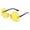 Yellow, variant on Anti-uv Rainbow Glasses Children Sunglasses Duckling Shape Translucent Anti-uv Block Sunlight Eye Protection Photo Prop Girls Vacation Summer Beach