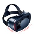 thumbnail image 2 of 3D VR Glasses Virtual Reality Full Screen Visual Wide-Angle Smartphone Eyeglasses for Movies Games, 2 of 9