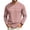 Watermelon Red, variant on Mfakffe Shirts For Men Long Sleeve Crew Neck Striped T Shirts Casual Daily Basic Tee Top