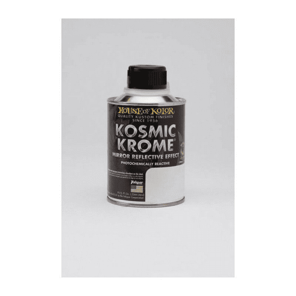 House Of Kolor Kosmic Krome MC00-C01 Mirror Reflective Effect Universal Basecoat, 1/2 pt Can, Metallic