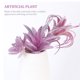 thumbnail image 2 of 8 unids Simulaciones Suculentas Plantas Artificiales Suculenta Decoración (Violeta), 2 of 5