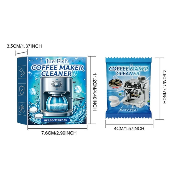 Coffee Machine Stain Removal Foam Cleaning Tablets Boxed Descaling Maintenance Keep Equipment Hygienic Cleaning Supplies