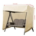 thumbnail image 4 of Garden Hanging Chair Swing Chair Protection Cover Two Zipper Waterproof Dustproof Windproof -, 4 of 7