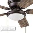 thumbnail image 3 of Portage Bay Cherry Hill 52" Ceiling Fan, Quiet Motor & Pull Chain, Sienna Bronze, 3 of 9