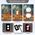 thumbnail image 3 of Capybara and Pumpkins Light Switch Cover Switch Plate Outlet Cover Plug Cover for Electrical Outlet, 3 of 6