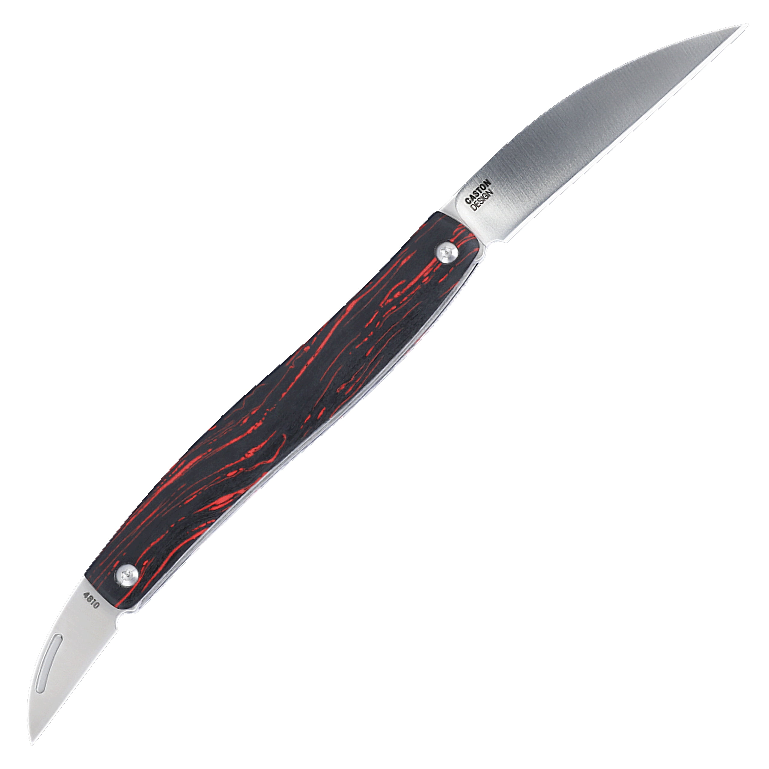 CRKT Forebear Everyday Carry EDC Pocket Folding Knife with Slip Joint: 12C27 Plain Edge Blade, G10 Handle, 4810