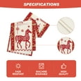 thumbnail image 3 of Sm:)e Happy 2026 Chinese New Year Table Runner Chinese Zodiac Year of the Horse - Spring Festival Kitchen & Dining Table Decoration for Family Gatherings & Holidays 13×72 Inch, 3 of 5