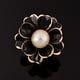thumbnail image 5 of Elegante Perla De Imitación De De Imitación Bufanda De 3 s Bufanda Hebilla Clip De Joyería Negro Sunnimix Bufanda Hebilla, 5 of 6