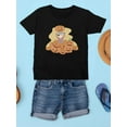 thumbnail image 3 of Kid With Jack O Lanterns T-Shirt Juniors -Image by Shutterstock,  x-Small, 3 of 4