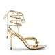 thumbnail image 2 of Sandalia DREAM PAIRS Tacón Cuadrado Punta Abierta con Cordones Oro 10 cm, 2 of 7