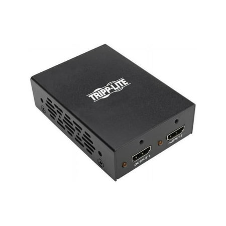 UPC: 0037332200648 | Tripp Lite 2-Port 3D 4K HDMI Splitter HDMI 2.0 HDCP 2.2 UHD 4K @ 60Hz TAA (B118-002-UHD-2)