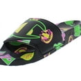 thumbnail image 2 of Champion Ipo Catch Print Slide GS Boys Shoes Size 4, Color: Black/Multicolored, 2 of 5