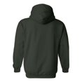 thumbnail image 2 of Gildan - Sudadera con capucha de combinación de tejidos Unisex (Verde oscuro), 2 of 3