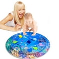 thumbnail image 6 of Inflatable Playmat, Tummy Time Water Mat,Portable Round Water Pad,Visual Stimulation Gift,Water Pads that Promote Motor and Sensory Development, 6 of 9
