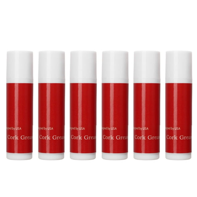 Graisse de Liège, 6 Pcs Effet de Lubrification Réduit l'Usure Kit de Graisse de Liège Aromatique pour Instrument à Bois