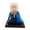 Blue, variant on Little Monk Figurine Solar Powered Car Toy Car Decoration Nodding Head Dolls Bobble Head Toy Car Ornament Buddha Monks Statue for Home Decor S