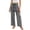 Gray, variant on Womens Pants Casual Summer Tapered Cigarette - Cargo Pocket Outdoor White XXL