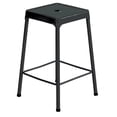 thumbnail image 1 of Pemberly Row Tabouret de Comptoir en Acier 25 Pouces Noir, 1 of 1