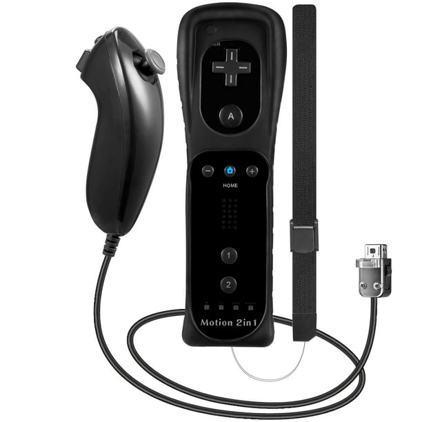 Luxmo Wii&Wii U Built in Motion Plus Remote and Nunchuck Controller