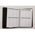 thumbnail image 7 of Mead Printed Canvas Black Floral Classic Weekly/Monthly Planner (49106), 7 of 7