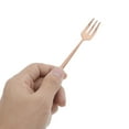 thumbnail image 4 of Juego de vajilla de acero inoxidable de 30 piezas con tenedores, cucharas, cuchillos y cubiertos de oro rosa. Utensilios para servir., 4 of 6