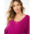 thumbnail image 2 of Sofia Jeans by Sofia Vergara Women's Wrap Sweater and Cami Set, 2-Piece, 2 of 6