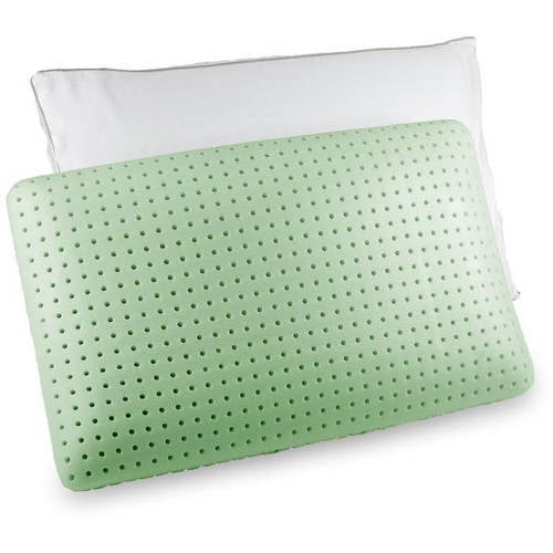 Jumbo Green Tea Memory Foam Pillow by Sleep Studio