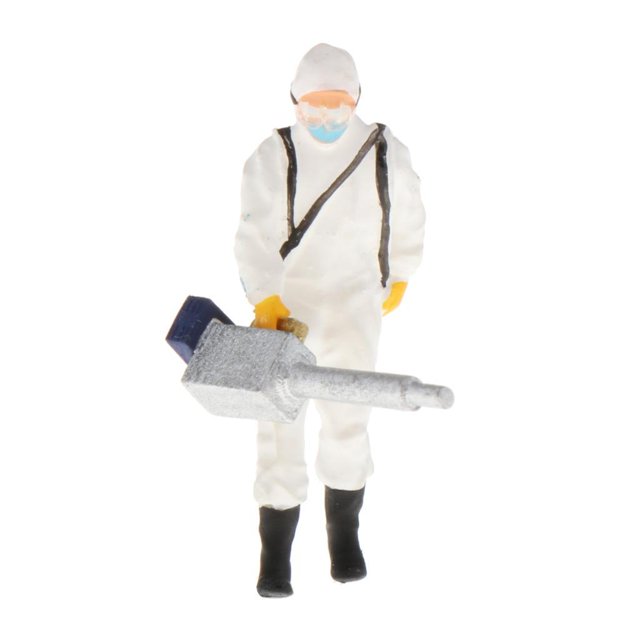Figuras de personas en miniatura de resina Modelo de 1/64, de , Adornos de de de Paisaje de Construcción de Personas - style four Magideal Figuras de personas en miniatura de resina