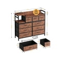 thumbnail image 2 of Cómoda mesa de TV con power outlet - 9 - cajón dormitorio cómoda suitable para sala de estar y hallway, 2 of 8