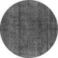 thumbnail image 1 of Ahgly Company Indoor Round Oriental Gray Industrial Area Rugs, 7' Round, 1 of 4