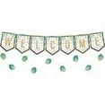 thumbnail image 2 of Teacher Created Resources Eucalyptus Pennants Welcome Bulletin Board Banner, Green, 2 of 2