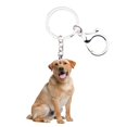 thumbnail image 4 of LLavero de perro Labrador Retriever, Llaveros planos de animales 2D, Kawaii para él, su regalo de Navidad, accesorios para llaves de coche, lindos dijes, anillo de moda, 4 of 4