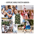 thumbnail image 6 of Naloa Camouflage Dinosaur Basketball Jersey Reversible Men's Mesh Athletic Sports Shirts Training Practice S-4XL4X-Large, 6 of 6