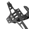 thumbnail image 3 of Motorcycle License Plate Holder, CNC Aluminum Alloy, Universal and Adjustable, Black, 3 of 4