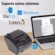 thumbnail image 2 of Impresora Térmica de Recibos POS de 80 mm Labg USB Negro, 2 of 5
