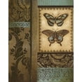 thumbnail image 2 of Poloson, Kimberly 12x14 Black Ornate Wood Framed with Double Matting Museum Art Print Titled - Back to the Garden I, 2 of 4