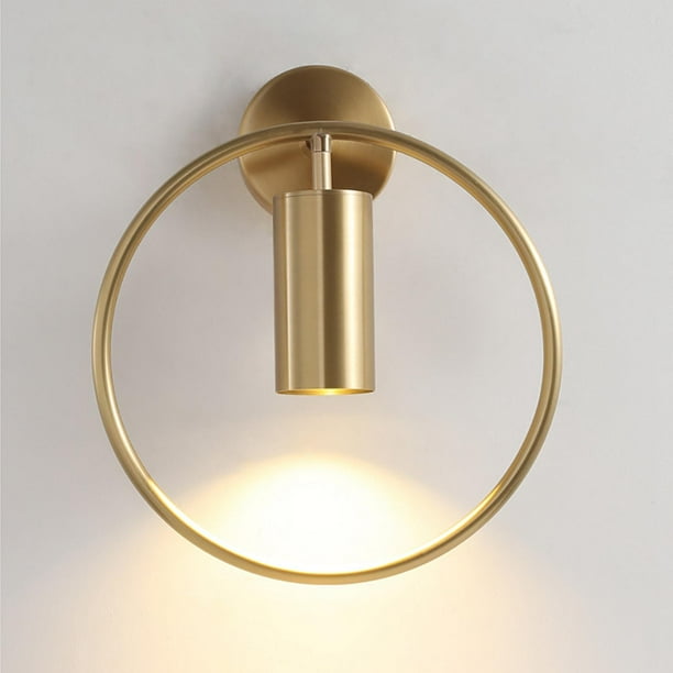 Lámpara de Pared Modernpliques de Pared Circures Lámpara de Tocador de Montaje en Pared Accesorios de Iluminación de Pared Interior para Dorado cálido Colco Lámpara de pared de estilo moderno
