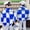 Blue, variant on Godderr 1-7Y Girls Boys Checkered Down Coats Jackets Winter Fall Warm Jackets with Buttons Short Down Coats for Kids Toddler Baby