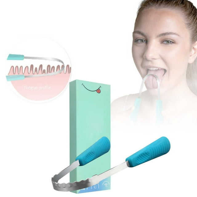 Tongue Cleaner With Deep Design For Effective Plaque And Bad Breath Removal Stain Oral Care Tool For Fresh Breath And Hygiene